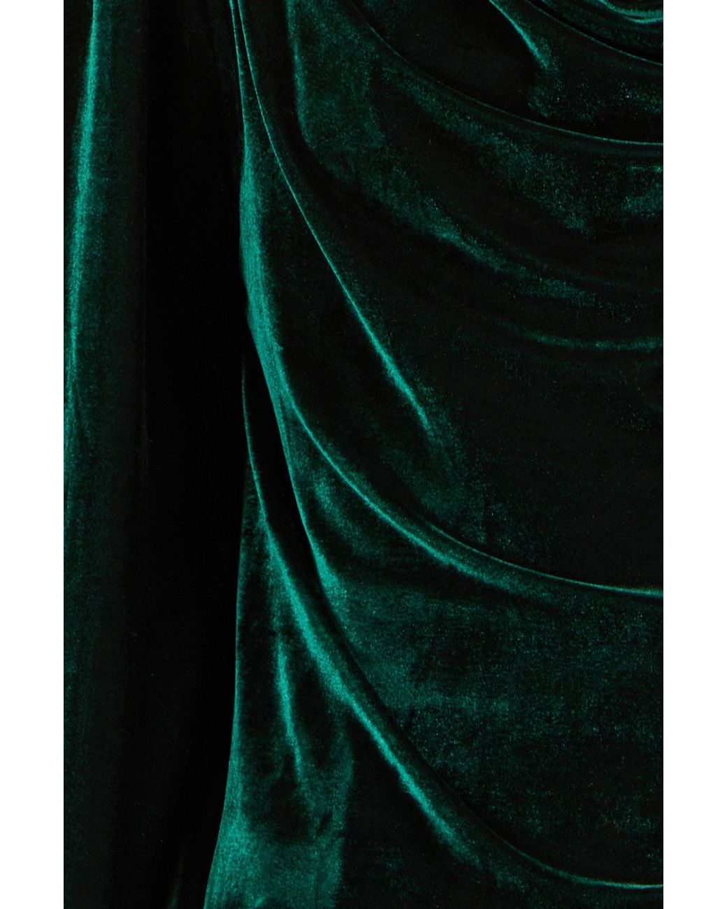 Yumi' Black Velvet Ruched Cowl Neck Top