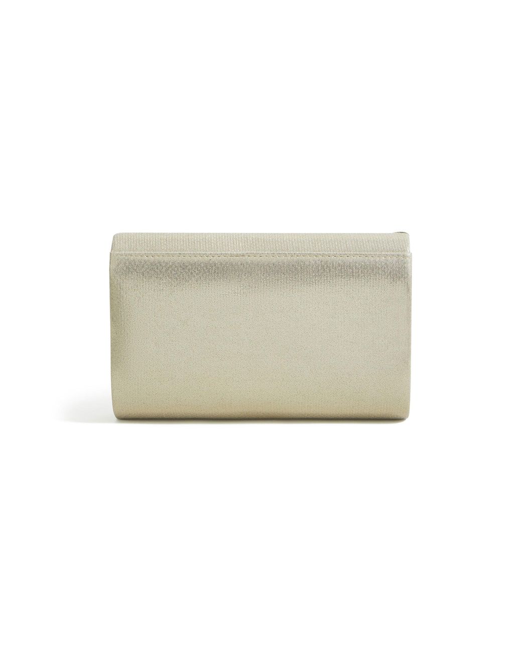 Yumi' Natural Shimmer Envelope Clutch Bag