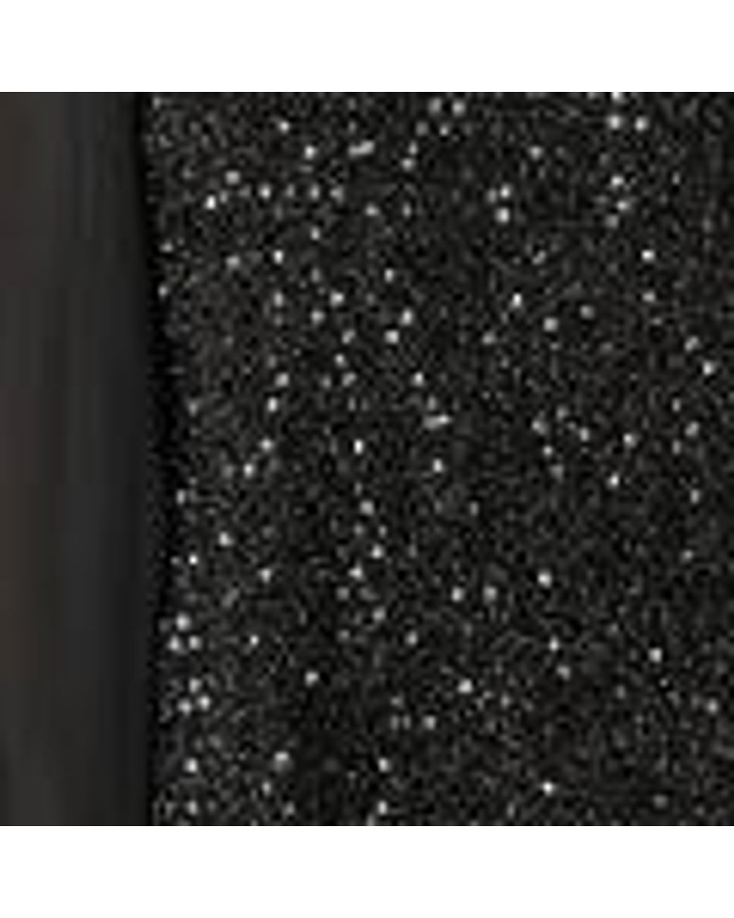 Yumi' Black Sequin Tunic With Tie Back And Sheer Sleeves