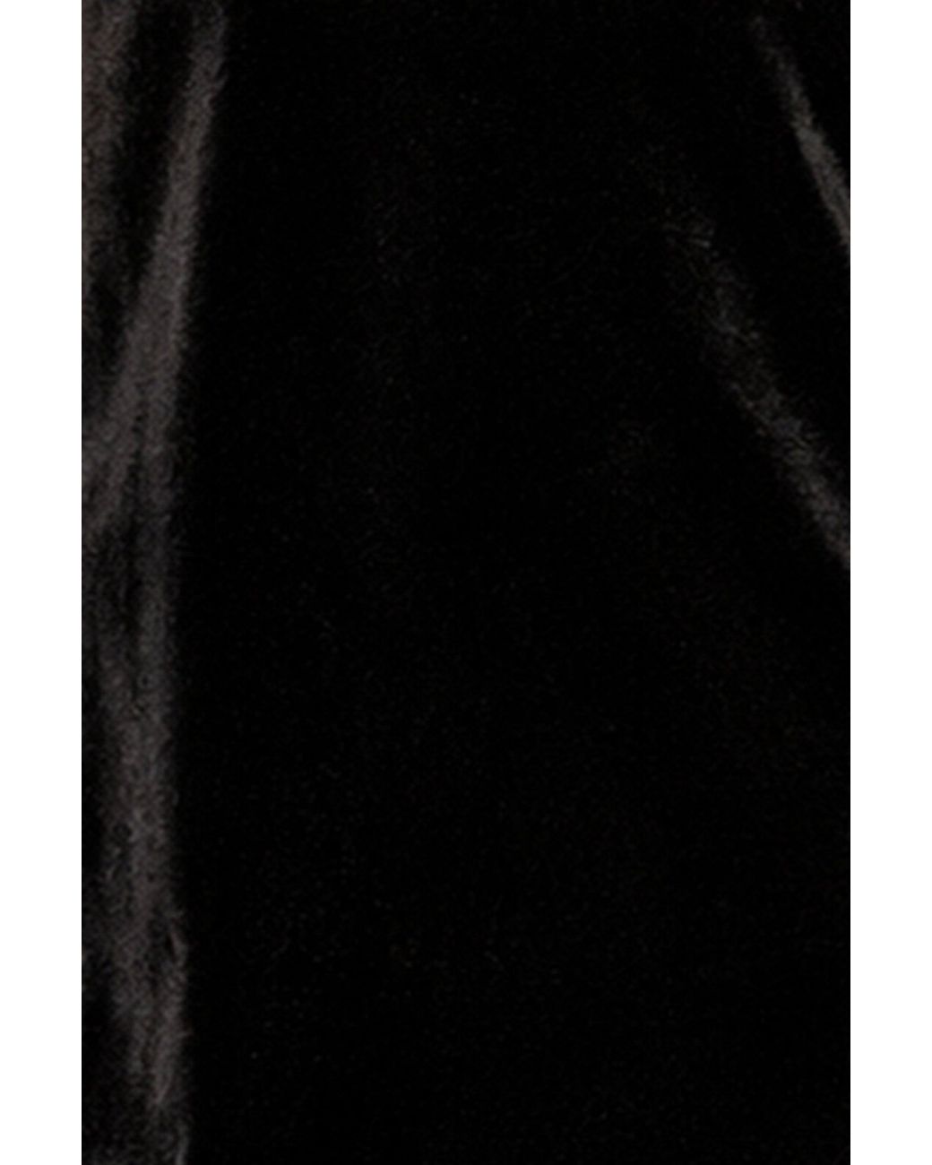 Yumi' Black Velvet Tunic With Diamante Bow Collar