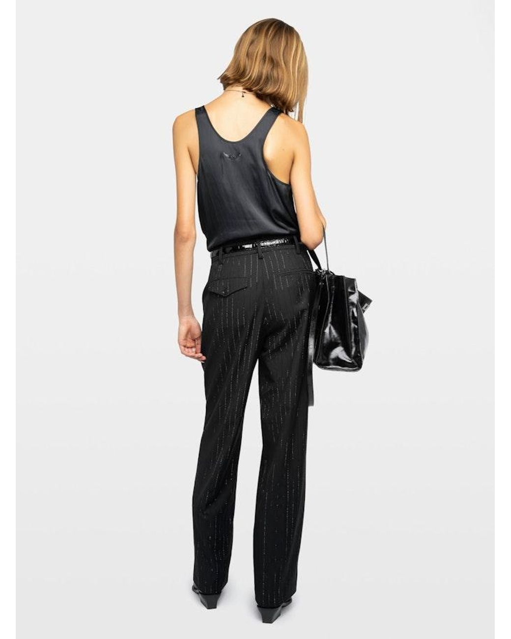 Zadig & Voltaire Black Puros Pants