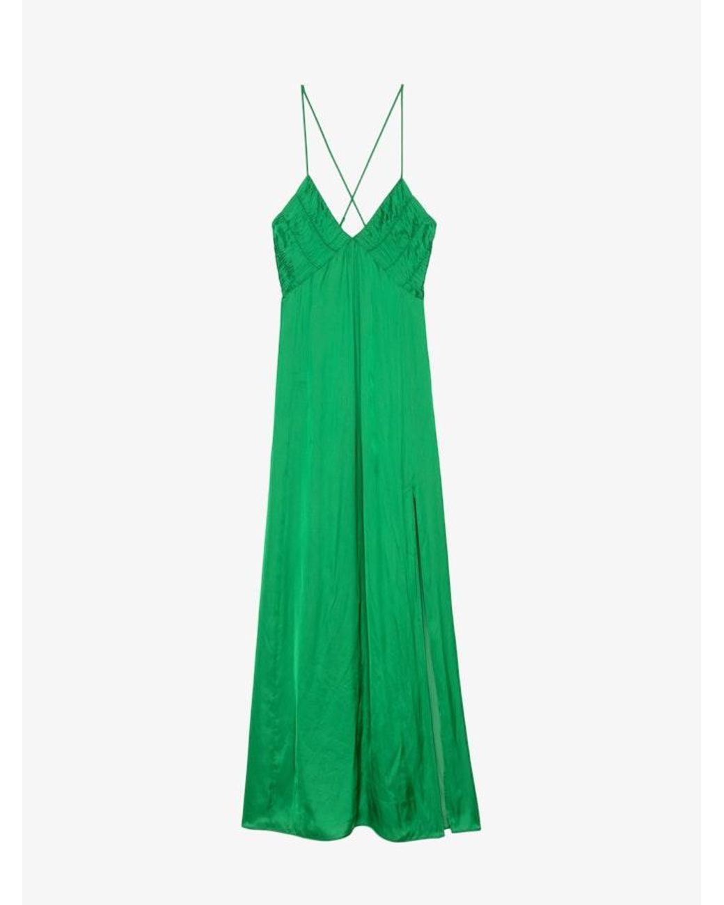 rayonne satin dress Rayonne Satin Dress by Zadig & Voltaire at THE MILE