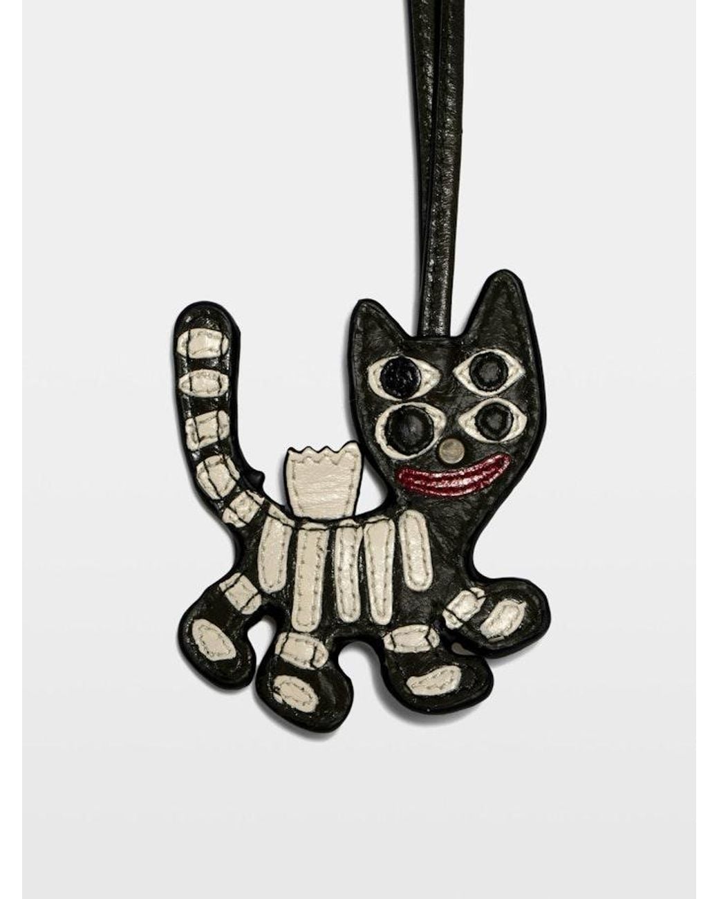 Zadig & Voltaire Metallic Tiger Keyring Key Ring