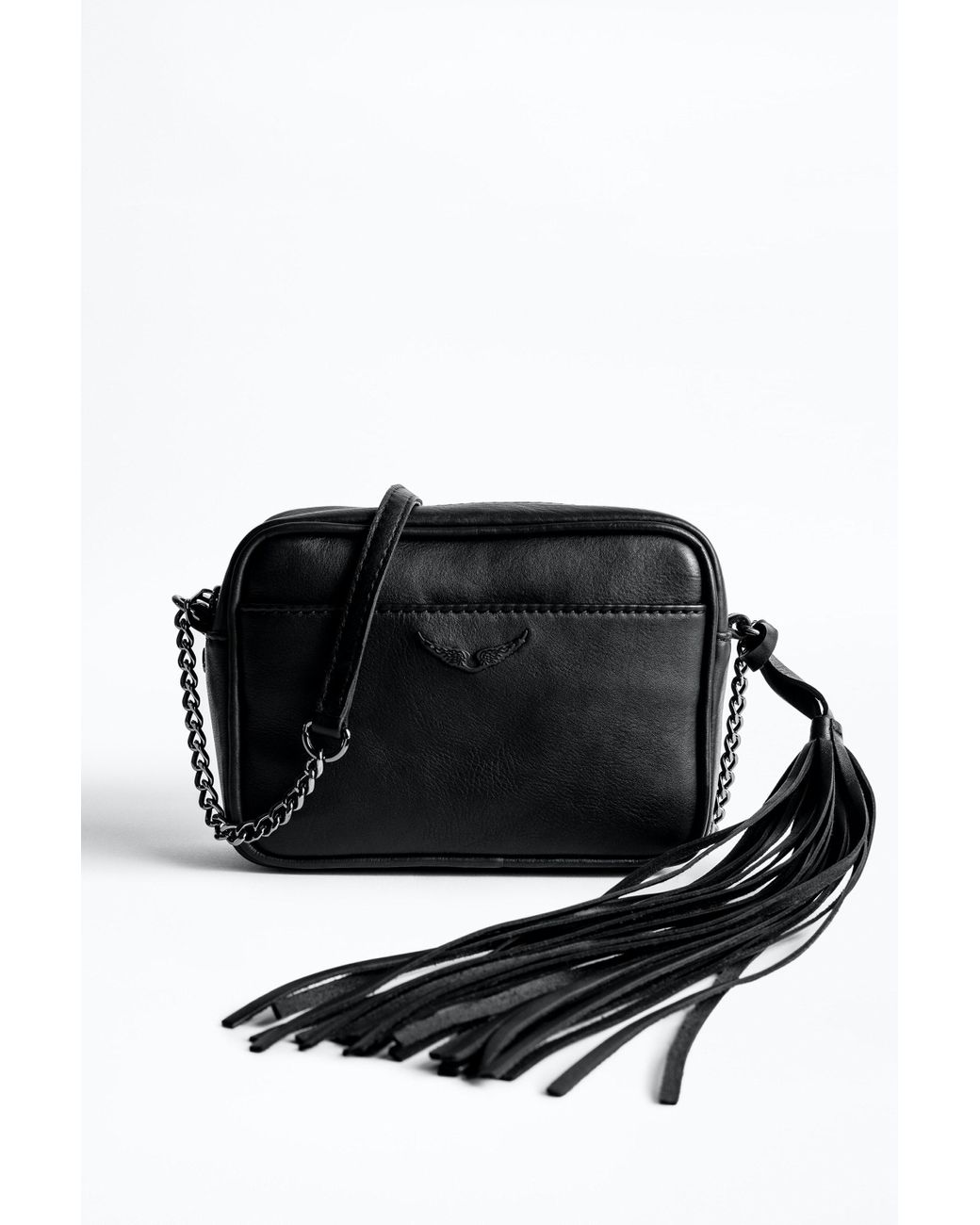 Sac Xs Boxy Initials Zadig & Voltaire en coloris Noir | Lyst