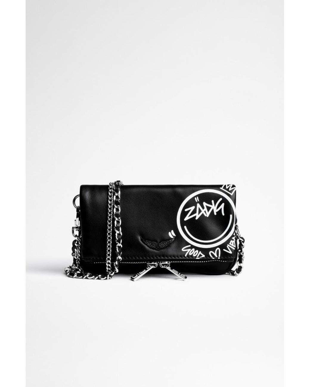 Zadig & Voltaire Rock Nano Jormi Bag in Black Lyst