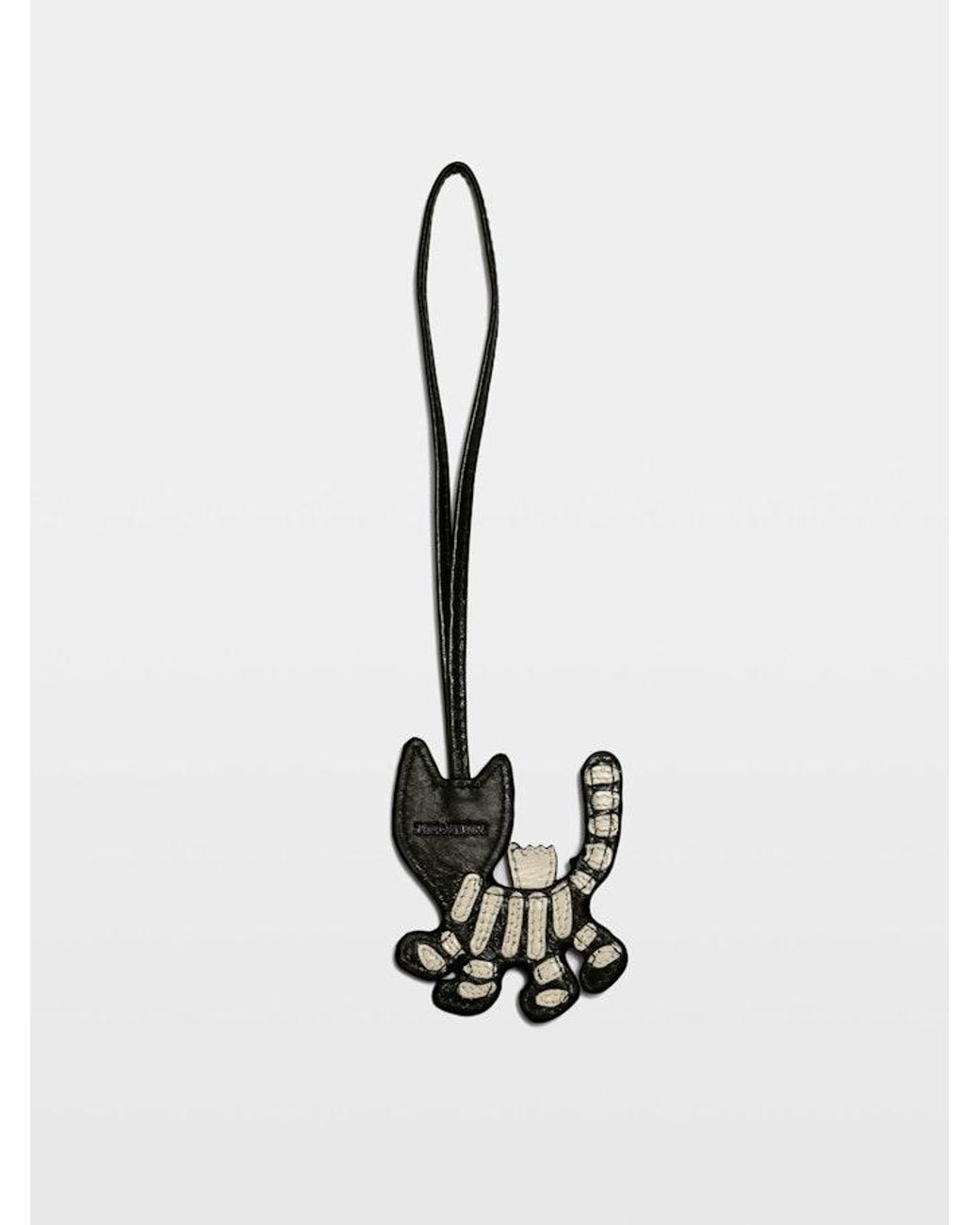 Zadig & Voltaire Metallic Tiger Keyring Key Ring