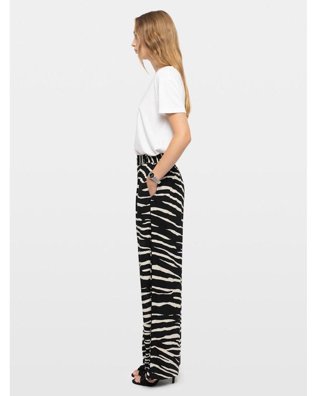Zadig & Voltaire Black Pin Trousers