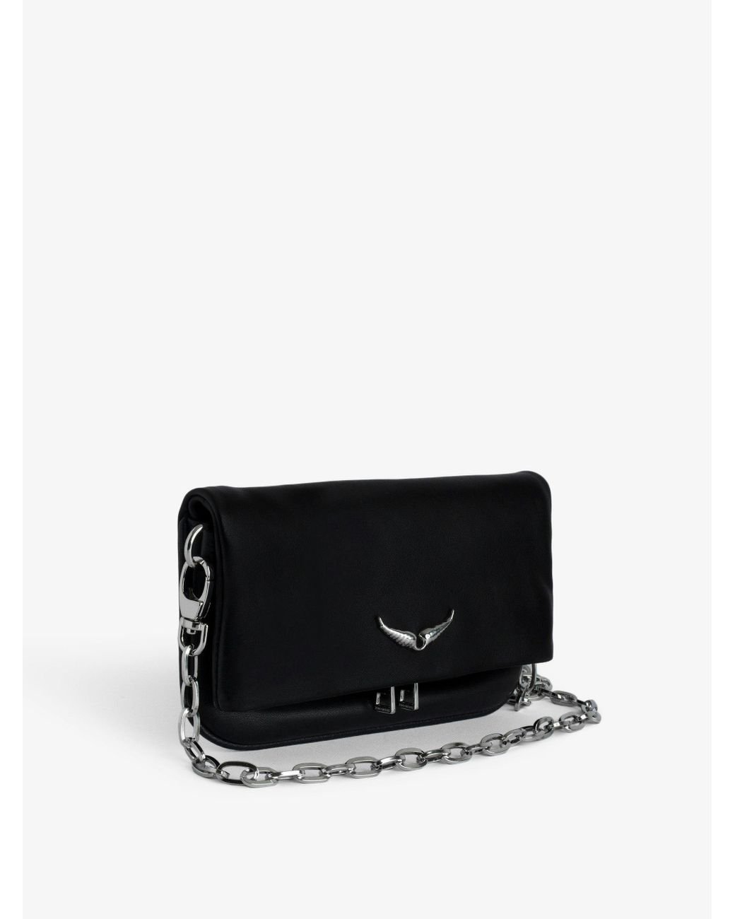 Zadig Voltaire Rock Nano Eternal Clutch in Black Lyst UK