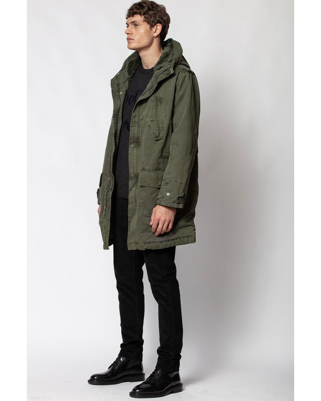 parka zadig et voltaire femme