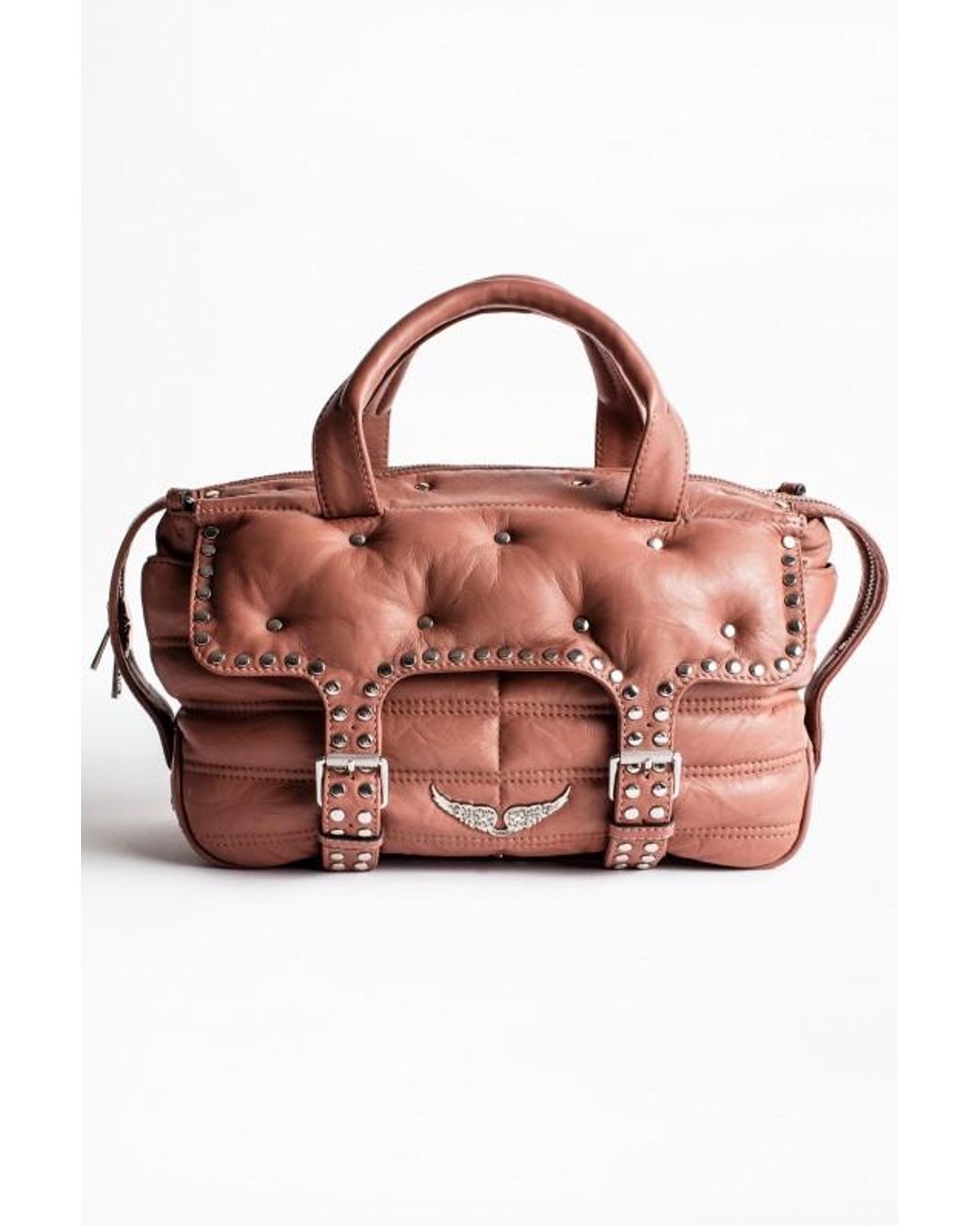 Sac rider small Zadig & Voltaire en coloris Rose | Lyst