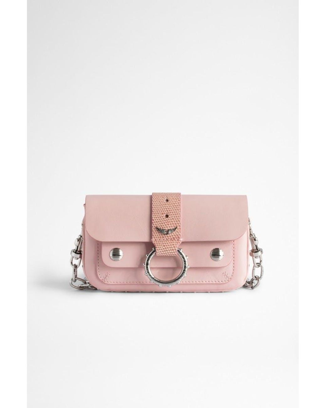 Zadig & Voltaire Kate Wallet Bag in Pink | Lyst