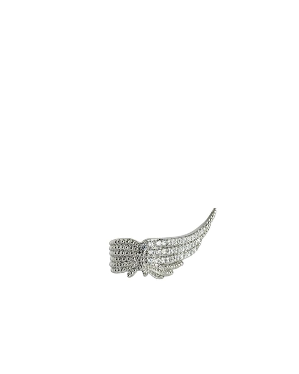 Zadig & Voltaire Metallic Rock Spread Your Wings Ring