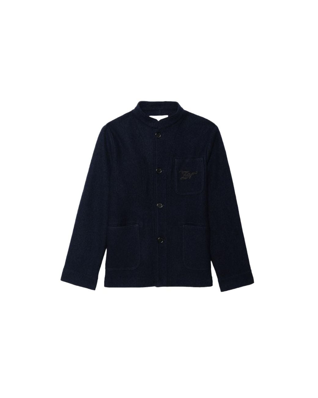 Zadig & Voltaire Blue Venezia Jacket 100% Wool for men