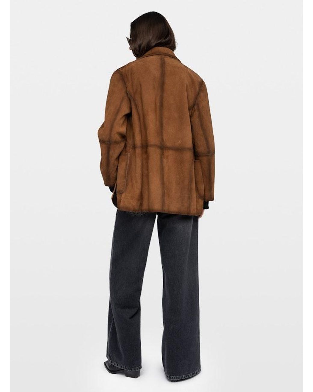 Zadig & Voltaire Brown Venezia Leather Jacket