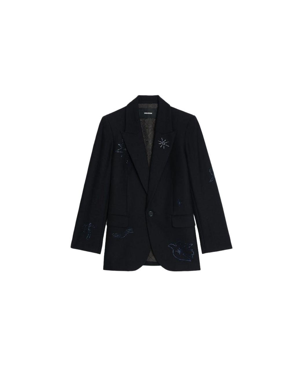 Zadig & Voltaire Blue Vival Blazer