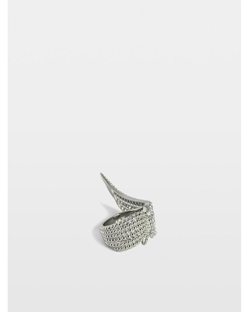 Zadig & Voltaire Metallic Rock Spread Your Wings Ring