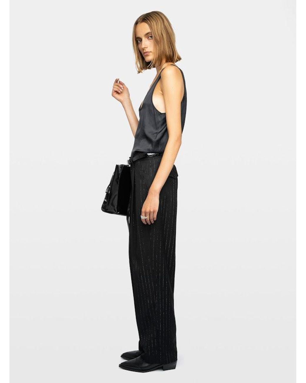 Zadig & Voltaire Black Puros Pants