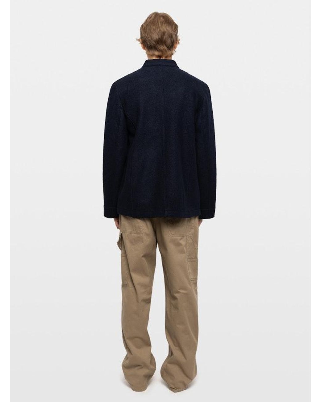 Zadig & Voltaire Blue Venezia Jacket 100% Wool for men