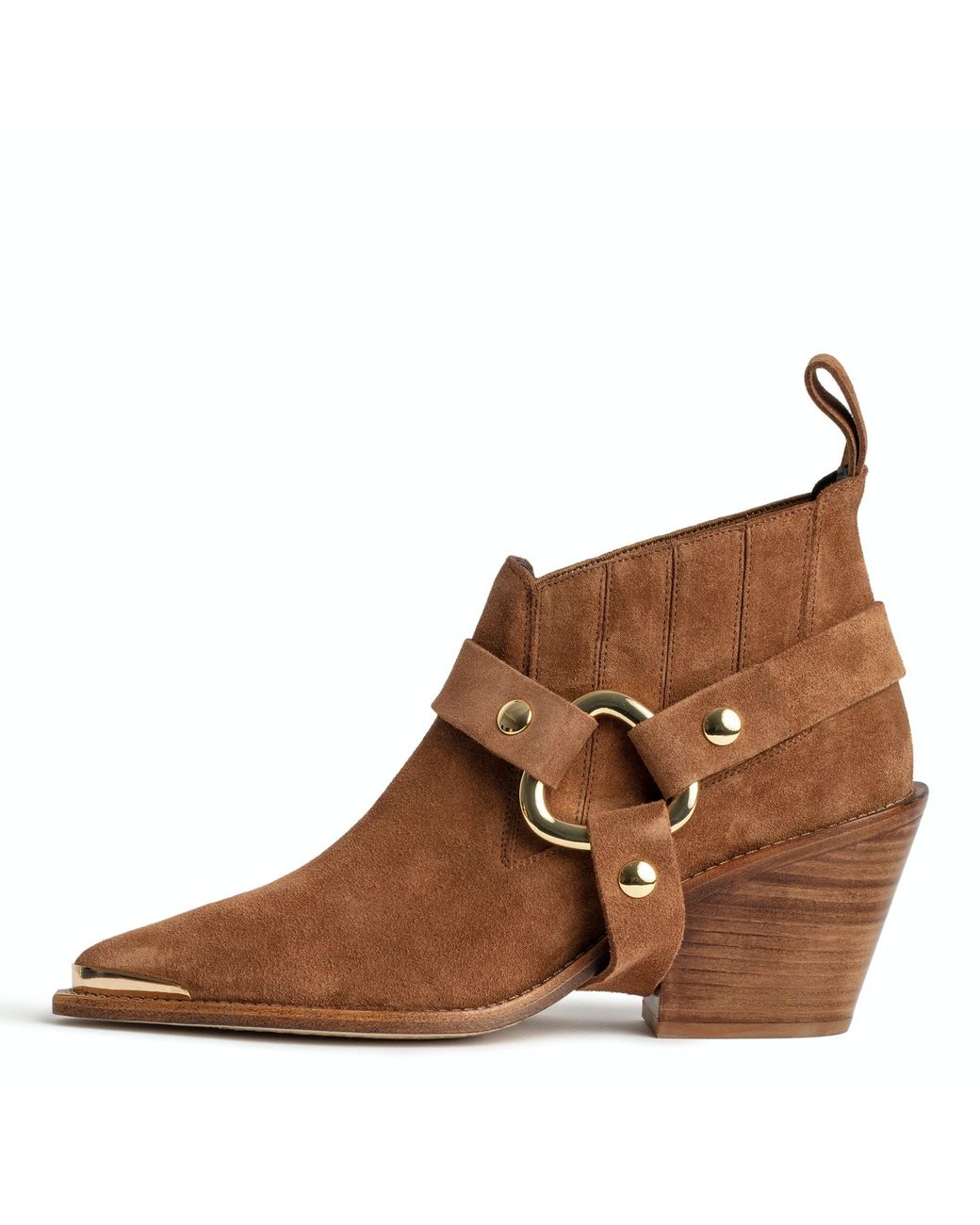 Bottines n'dricks suede Zadig & Voltaire en coloris Marron | Lyst