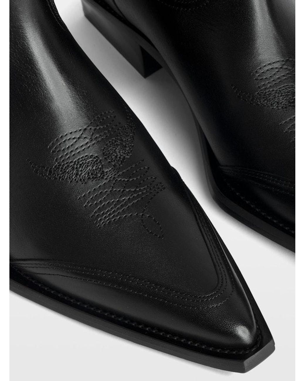 Zadig & Voltaire Black 45Mm Cara Western Boots