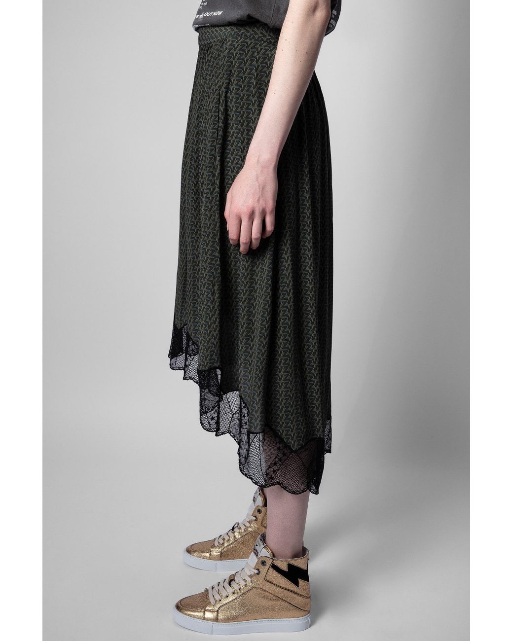 Jupe longue top zadig et voltaire