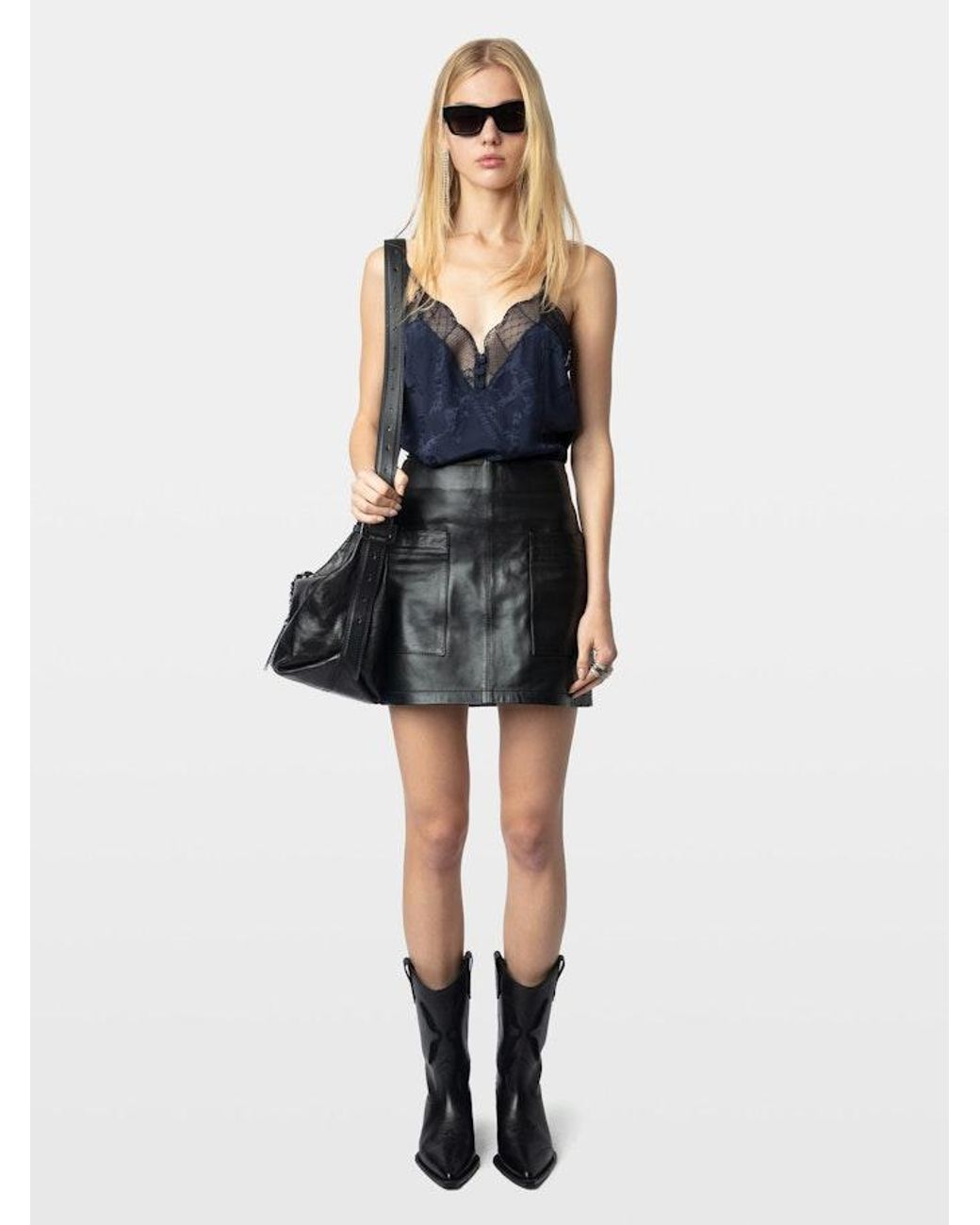 Zadig & Voltaire Black Cara Stiefel