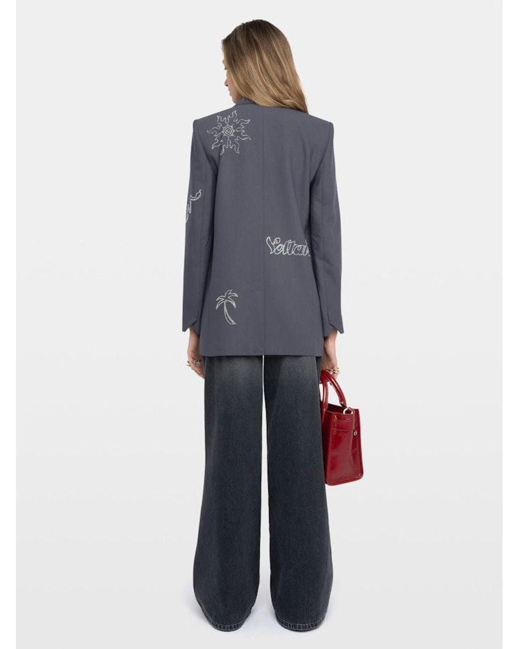 Zadig & Voltaire Blue Vival Blazer