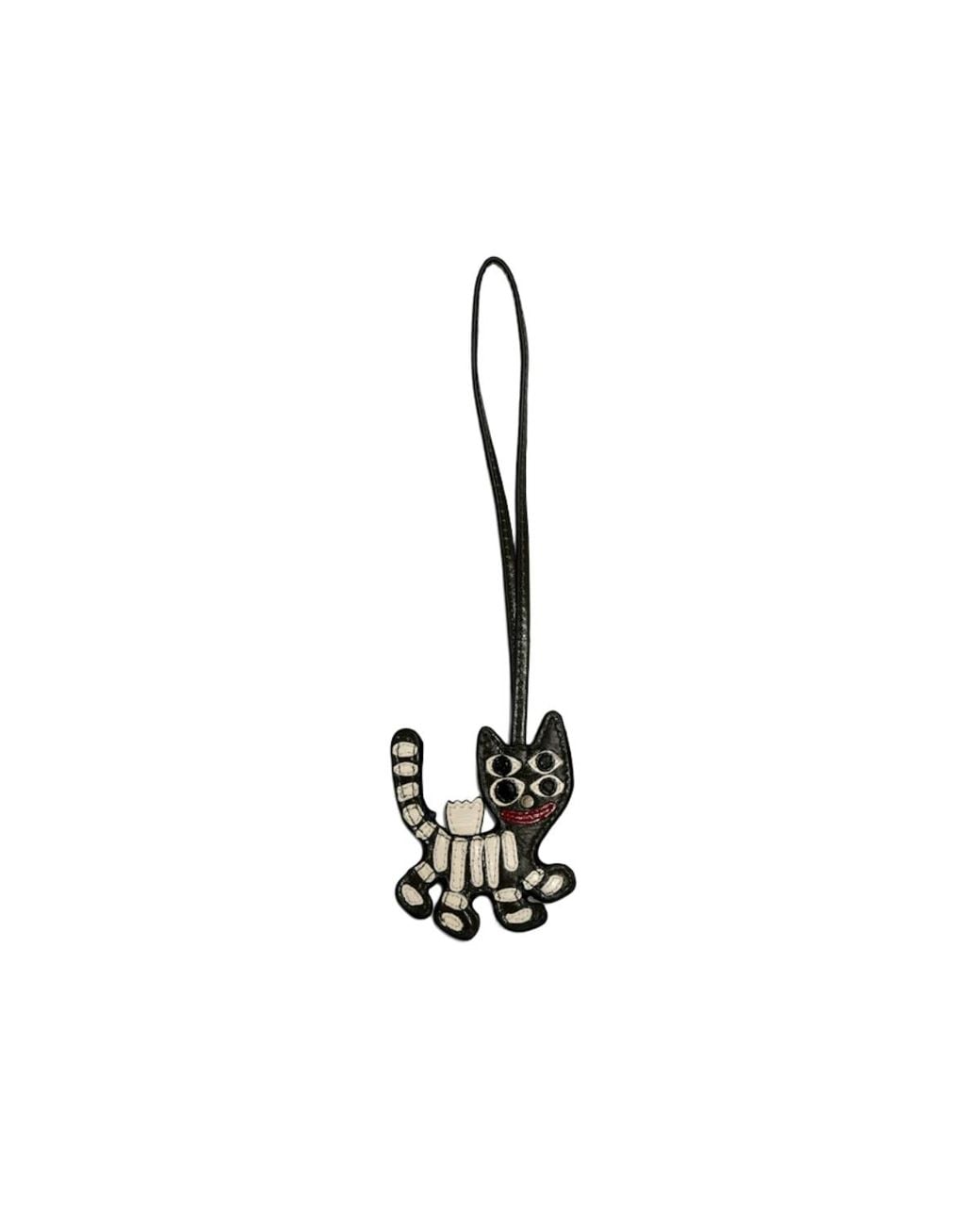 Zadig & Voltaire Metallic Tiger Keyring Key Ring