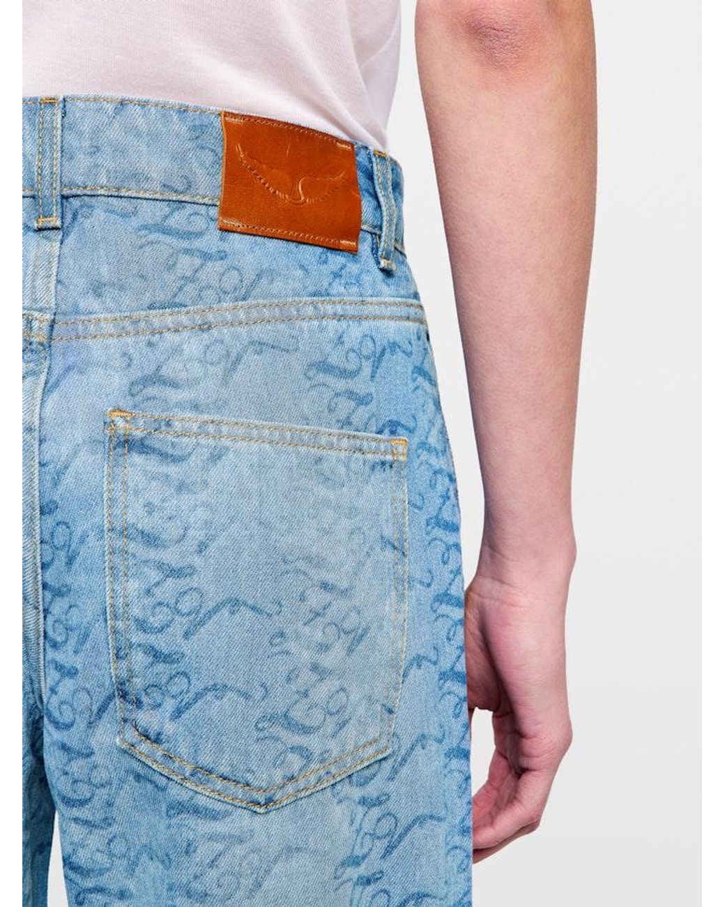 Zadig & Voltaire Blue Eli Jeans