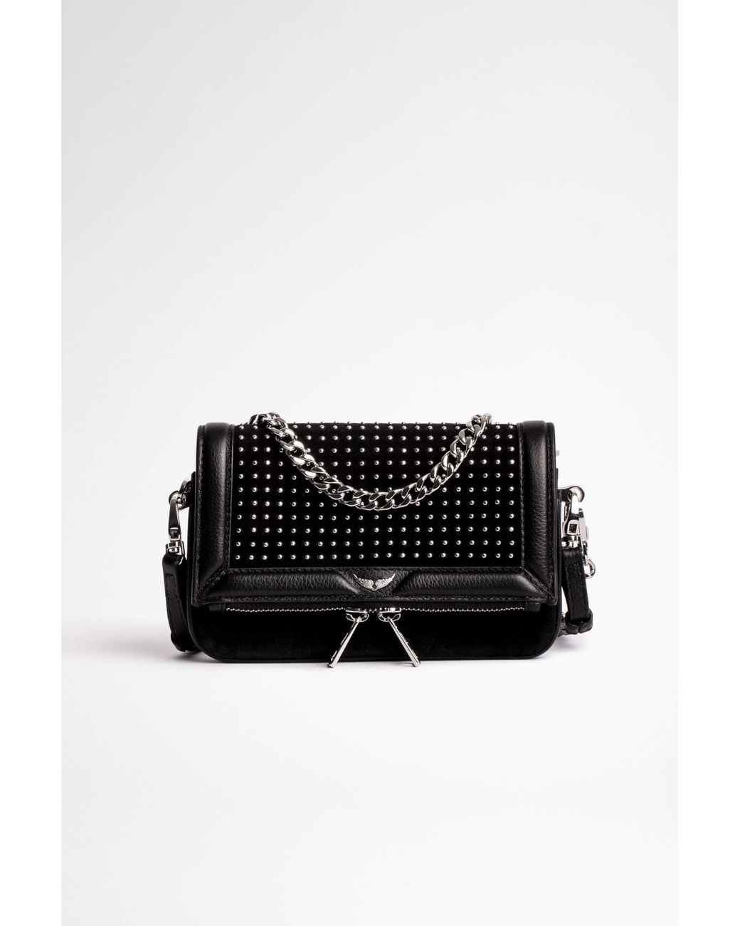 Zadig & Voltaire Rock Nano Novel Bag in Black Lyst