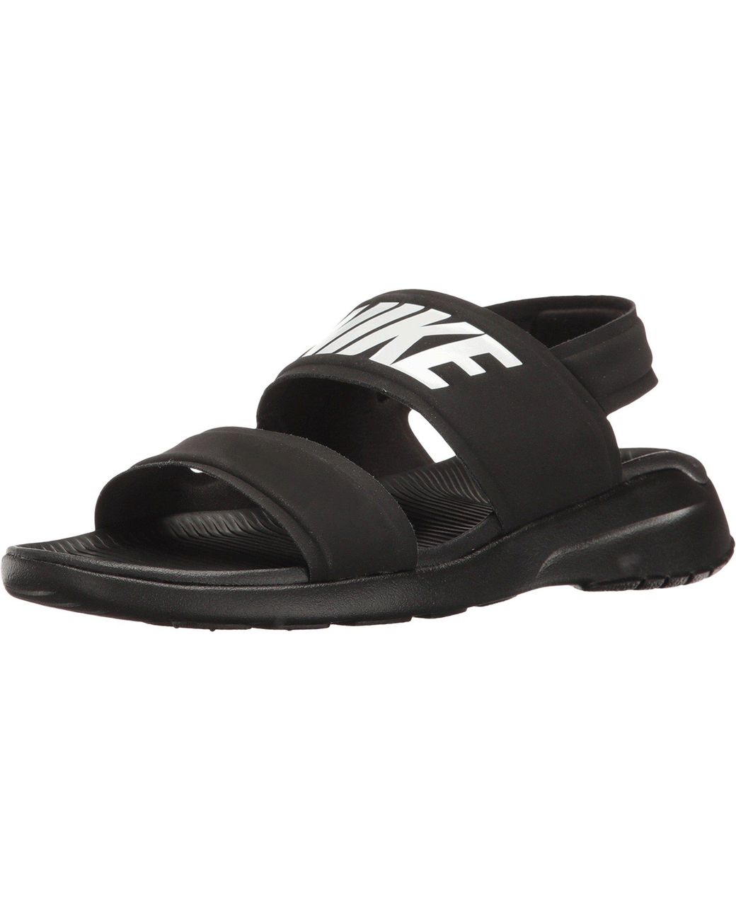 nike black tanjun sandals