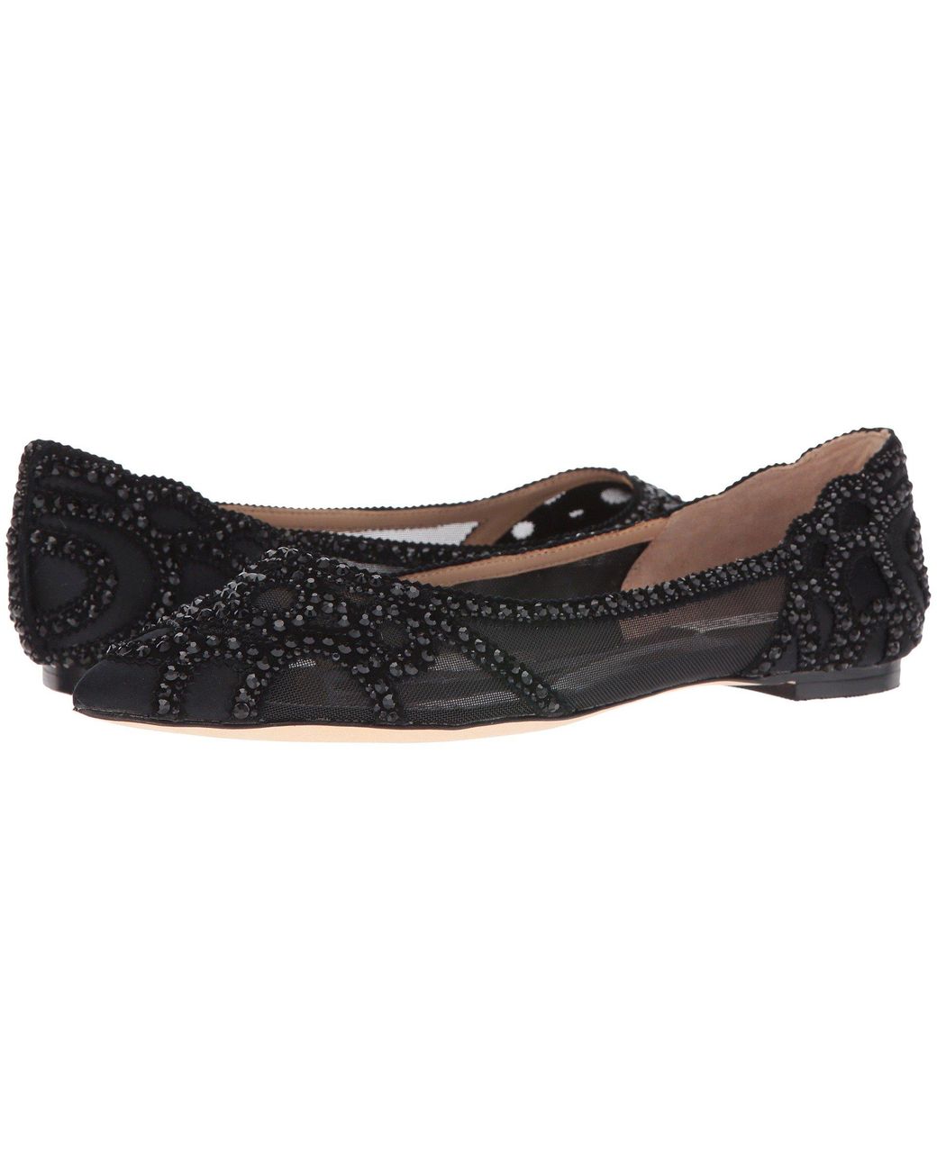 badgley mischka gigi flats