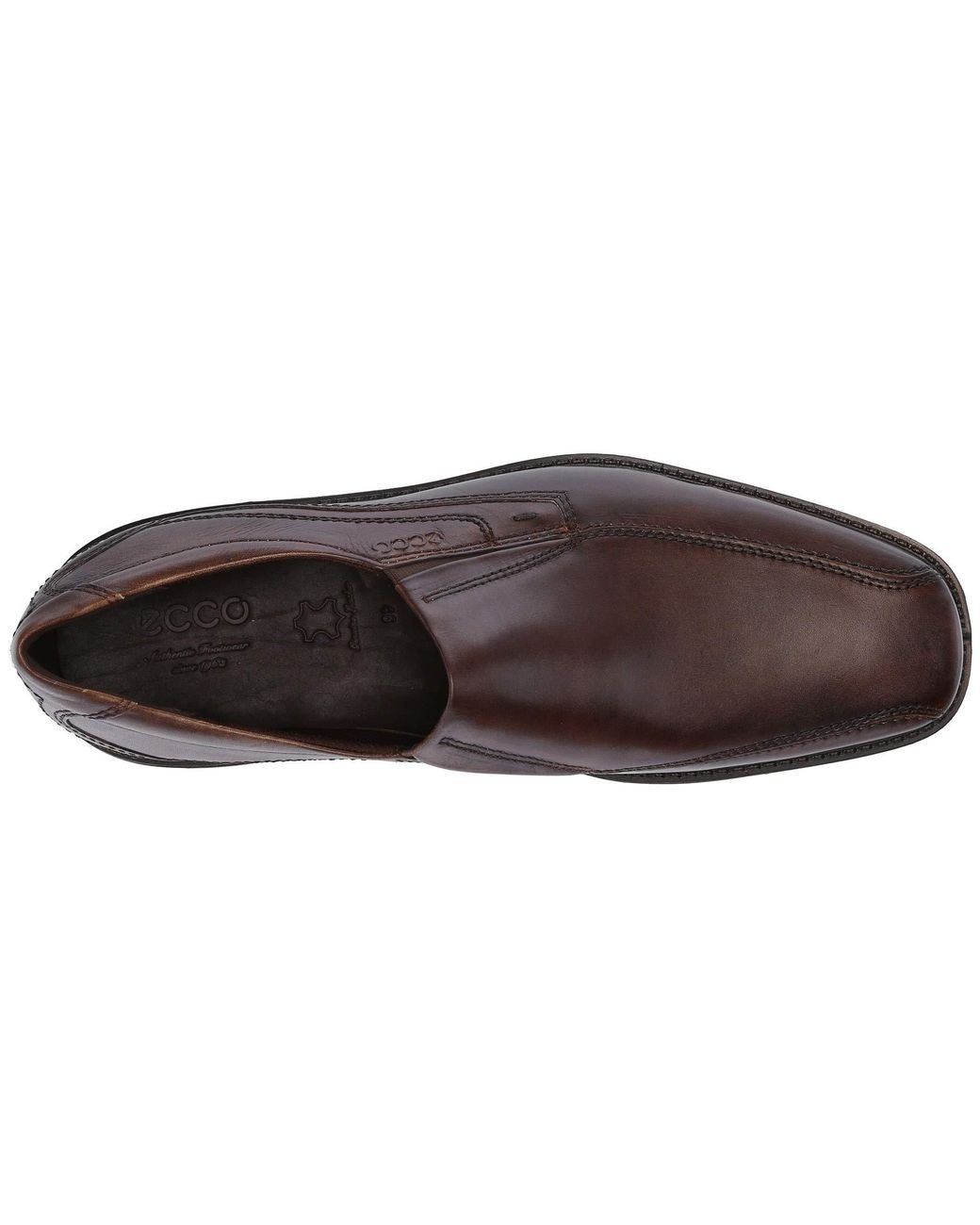 Ecco New Jersey Slip-on in Brown for Men | Lyst