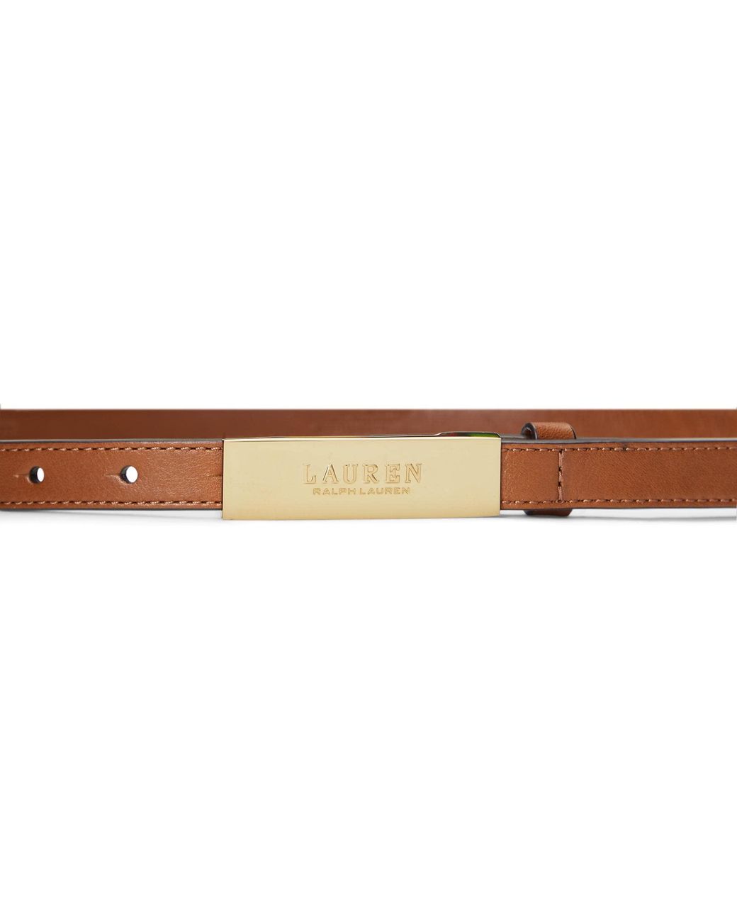 Ralph Lauren Black Leather Logo Belt 90CM Ralph Lauren