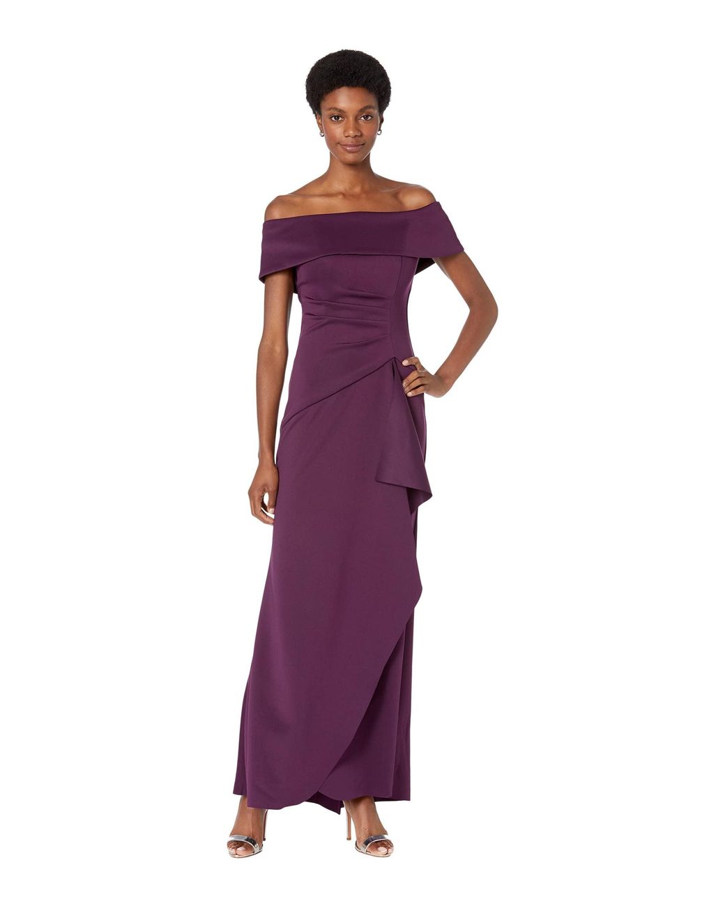 evening dresses at zappos The Shoulder Xscape Formal Dresses Xscape Evenings Off The Shoulder Taffeta Evening  Gown 6416X