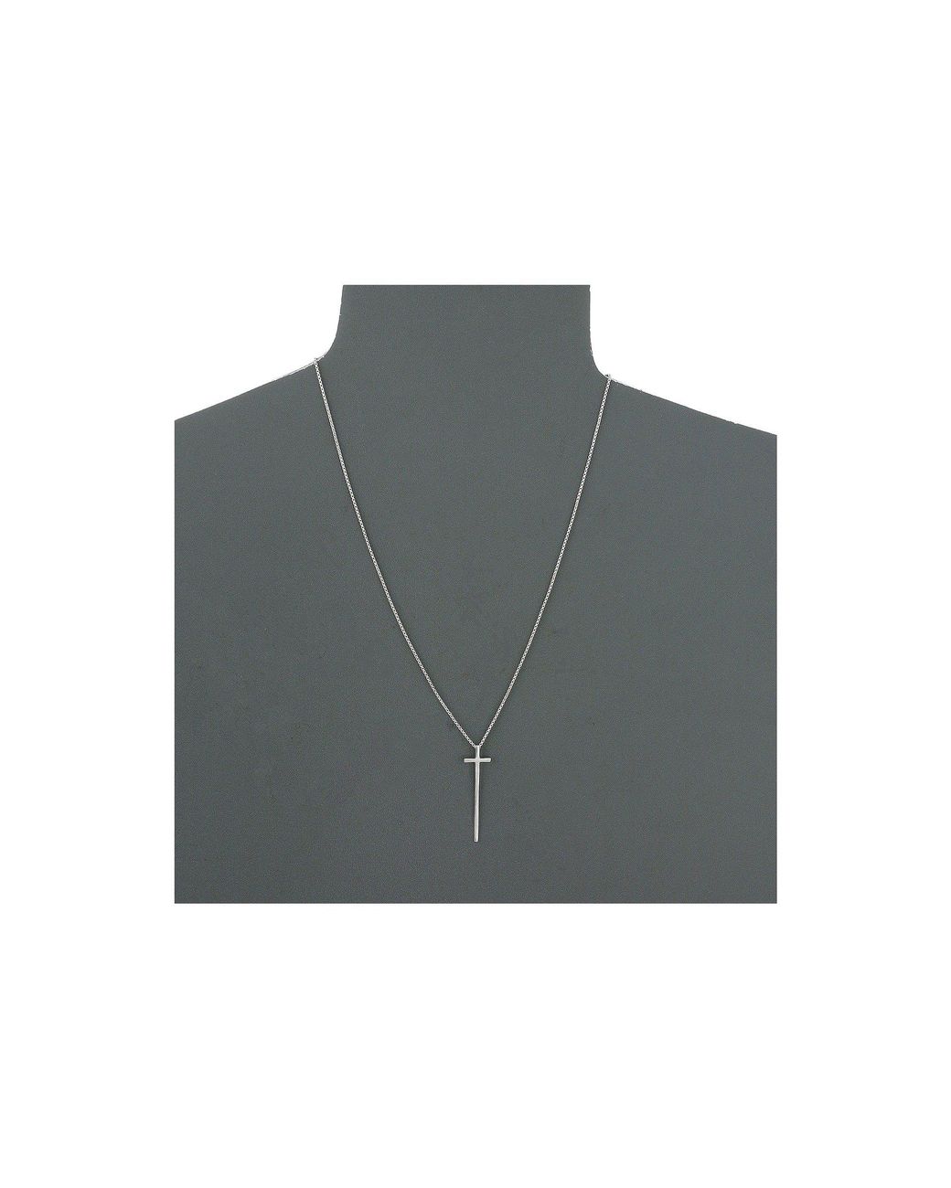 ALEX AND ANI 18 Cross Necklace (14kt 