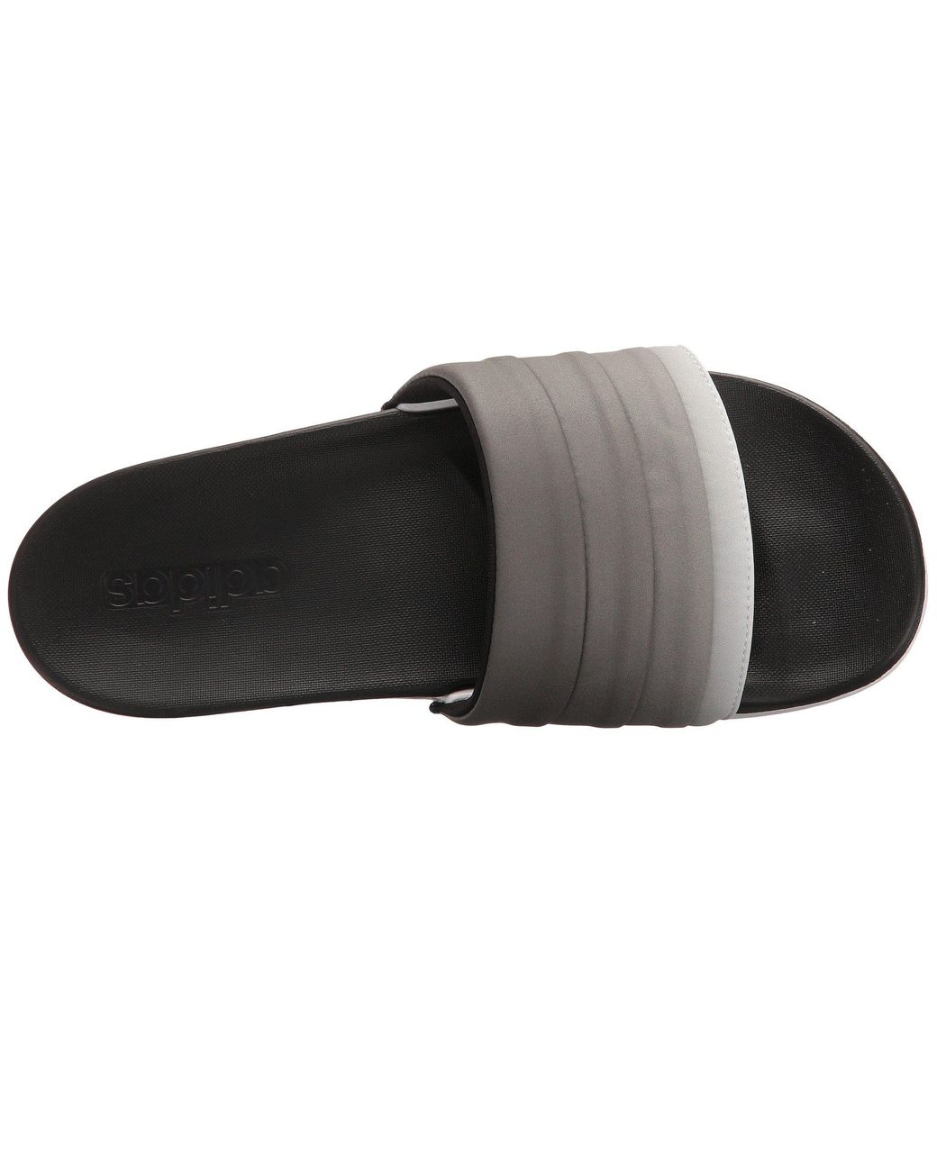 adidas Adilette Cloudfoam Ultra Armad (core Black/tech Rust  Metallic/footwear White) Women's Slide Shoes | Lyst