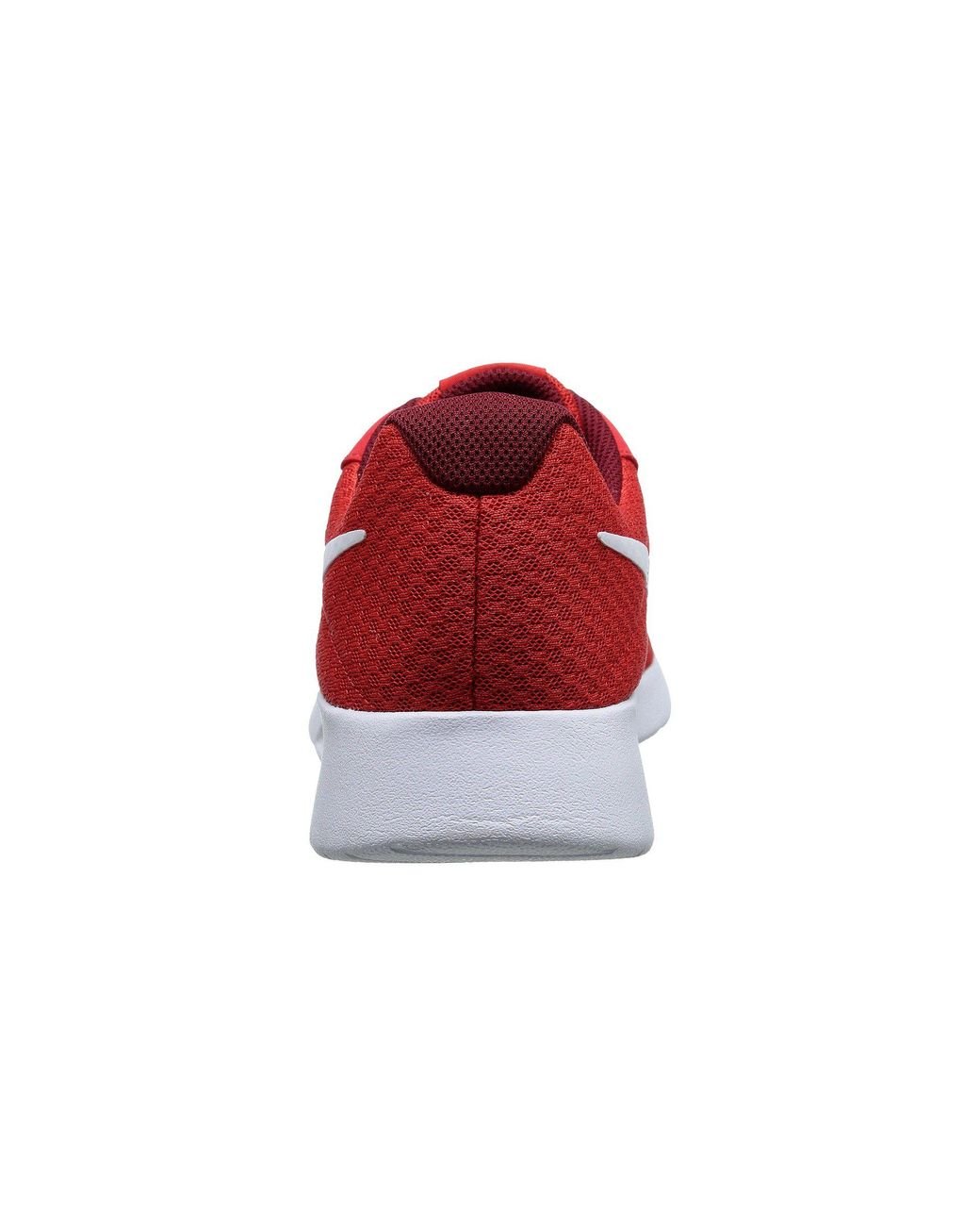 Nike Tanjun' Running Shoes in Red for Men | Lyst