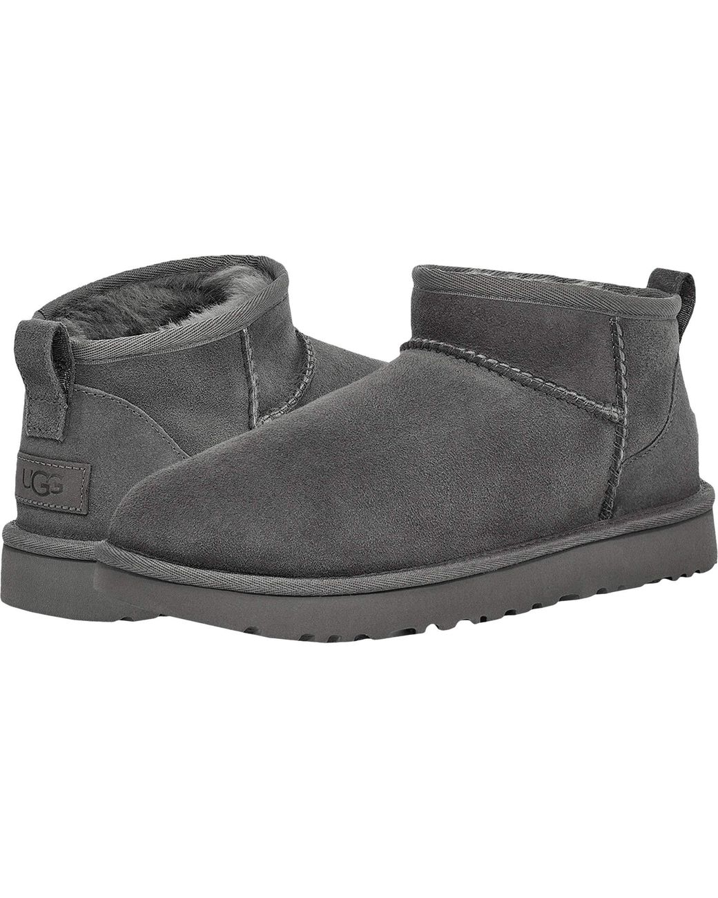 gray low top uggs