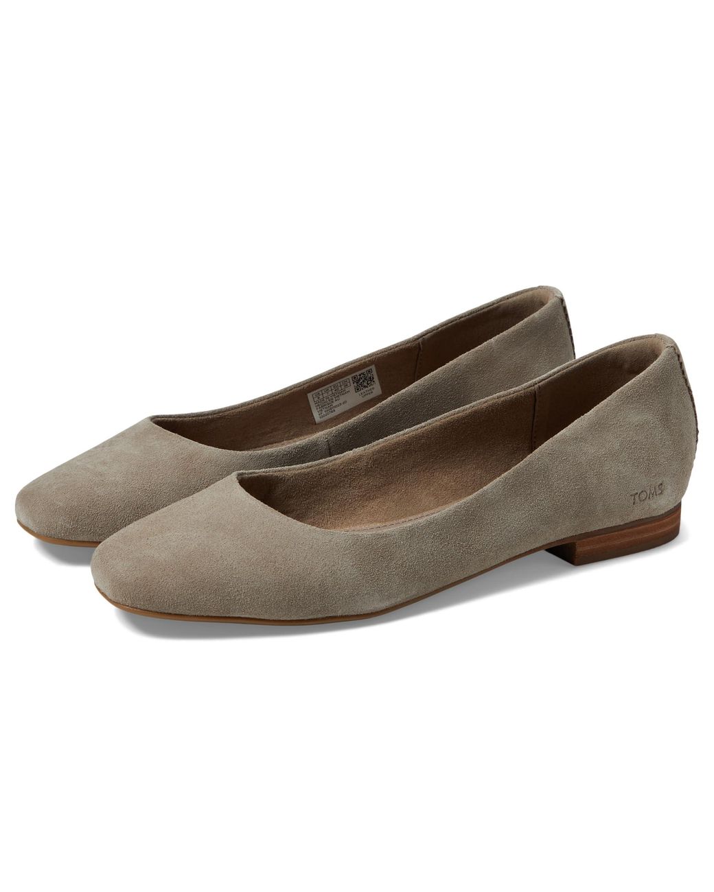 Toms shop grey flats