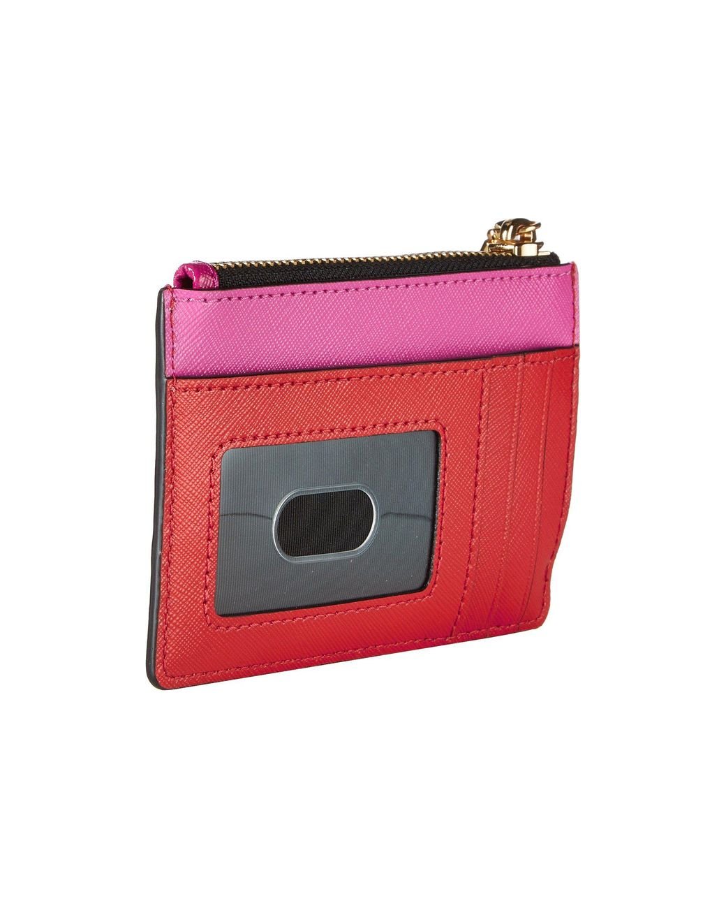 Marc Jacobs Snapshot Top Zip Multi Wallet in Pink | Lyst Marc Jacobs Snapshot Top Zip Multi Wallet in Pink | Lyst