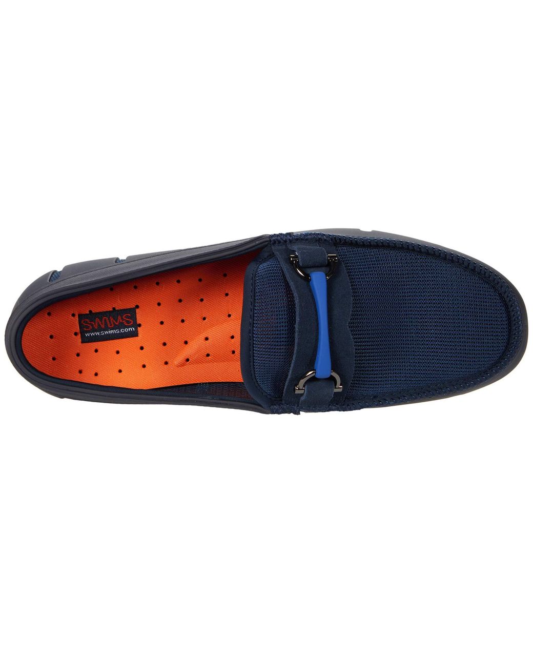 Swims Leather Sporty Bit Loafer in Navy (Blue) for Men | Lyst