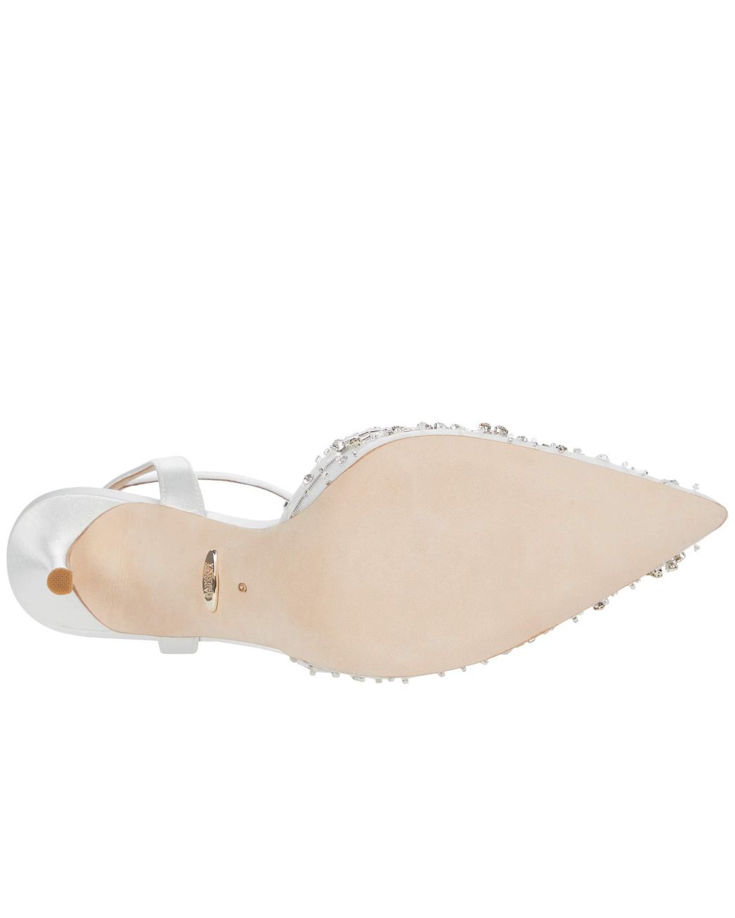 Badgley Mischka Leather Roe in White | Lyst