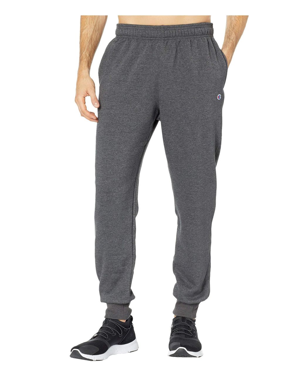 Champion Cotton Powerblend Jogger in Gray for Men - Lyst