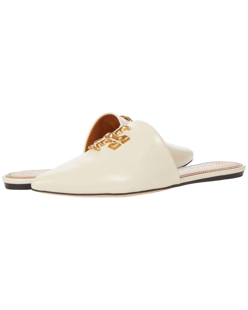 Tory Burch Eleanor Mule in Natural | Lyst