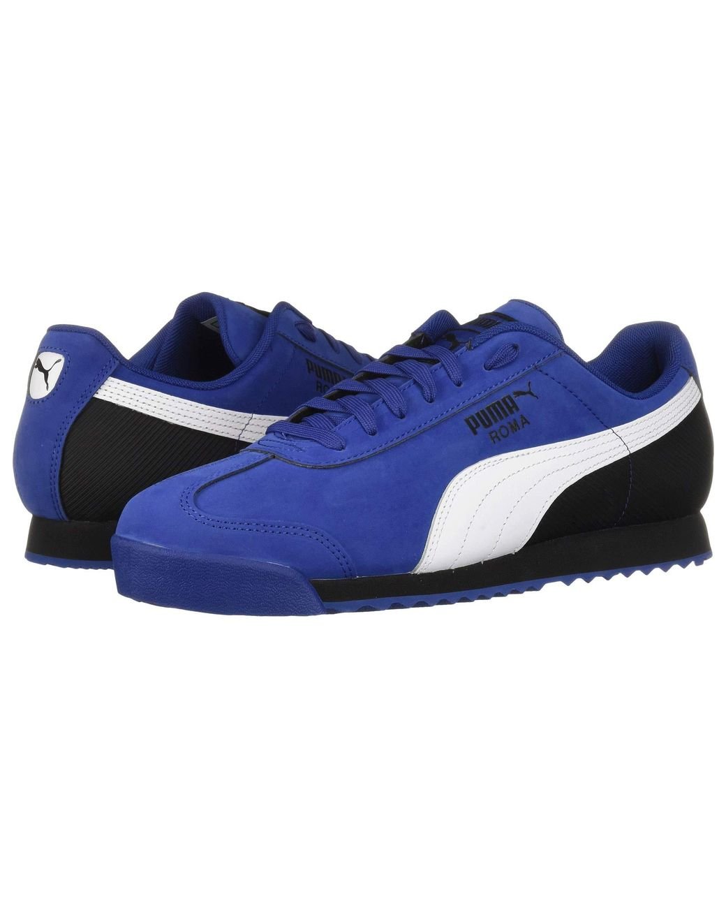 PUMA Roma Retro Nbk (sodalite Blue/ White/ Black) Men's Shoes for Men | Lyst