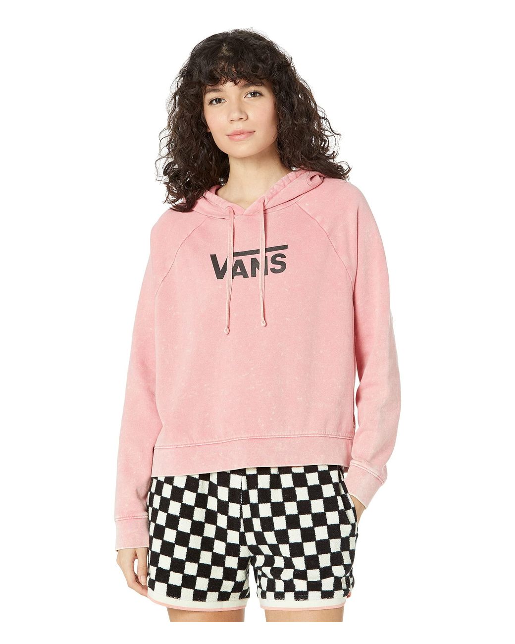 vans sweatshirt pink