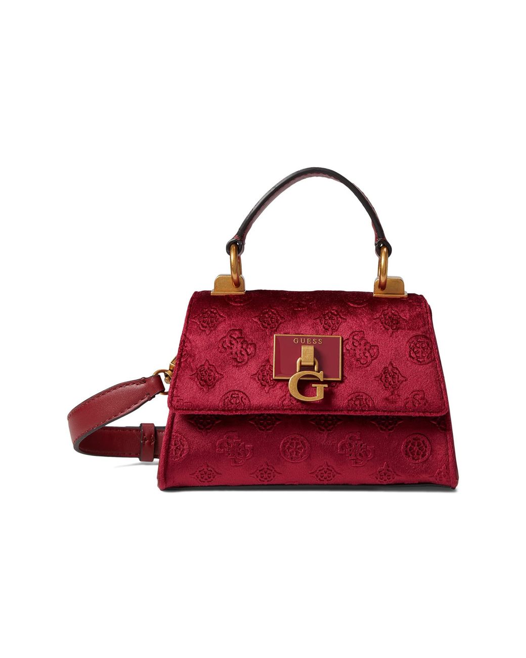 Guess Stephi Micro Mini in Red | Lyst