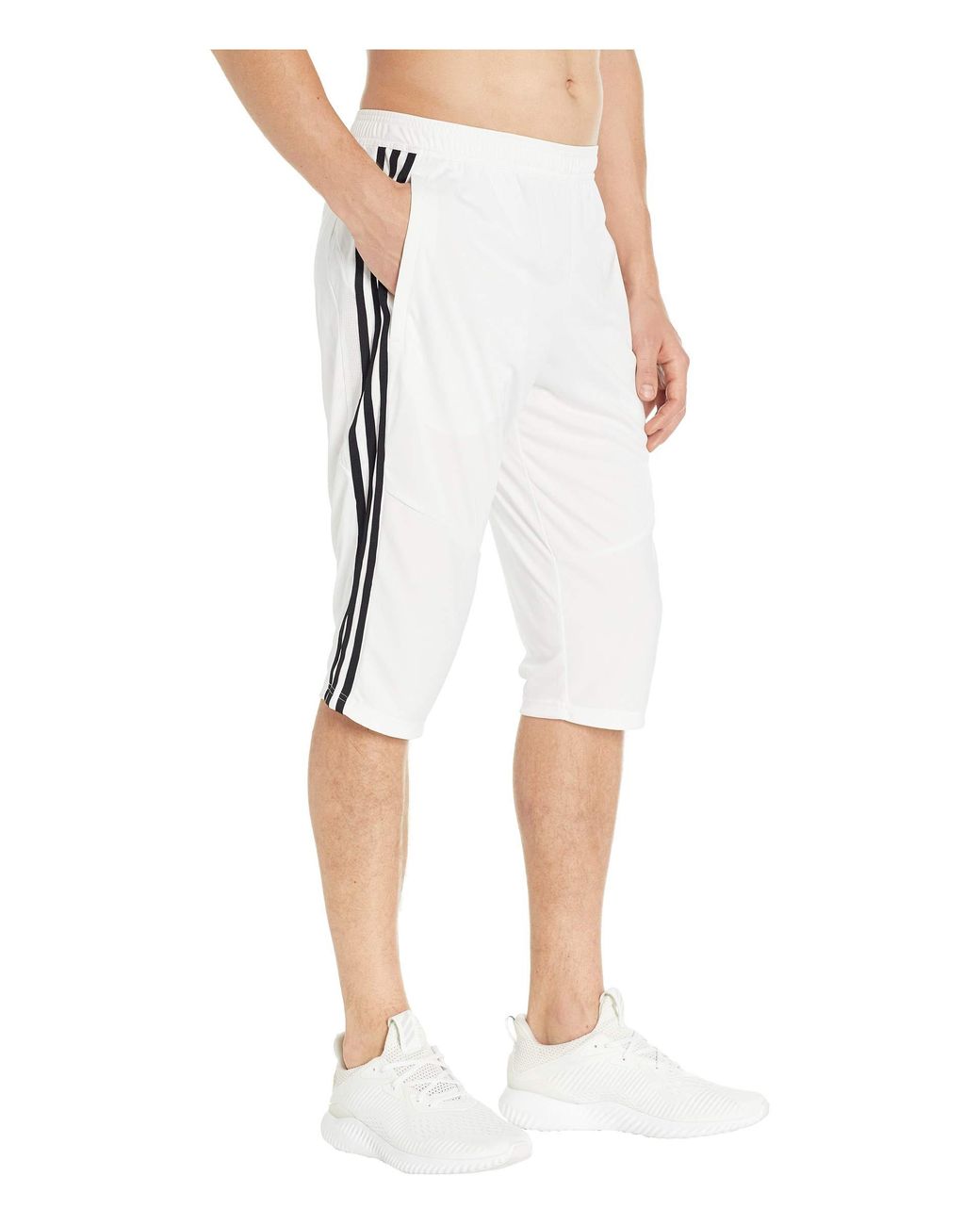 Collega verlies ritme adidas Tiro 3/4 Pants (black/reflective Gold) Men's Clothing in White for  Men | Lyst