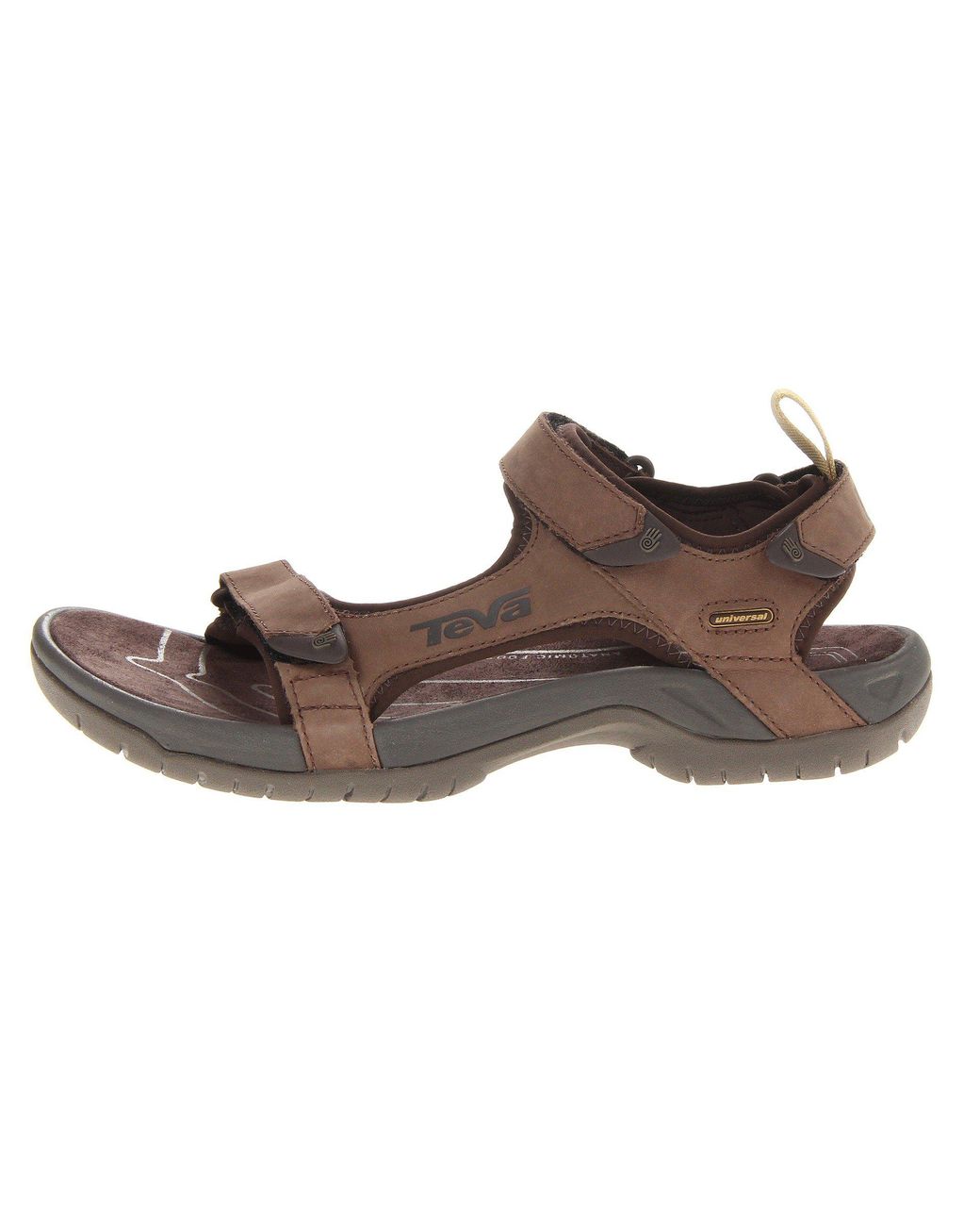 Teva Tanza Leather in Brown for Men | Lyst